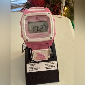 Freestyle Pink Shark Leash Digital Watch